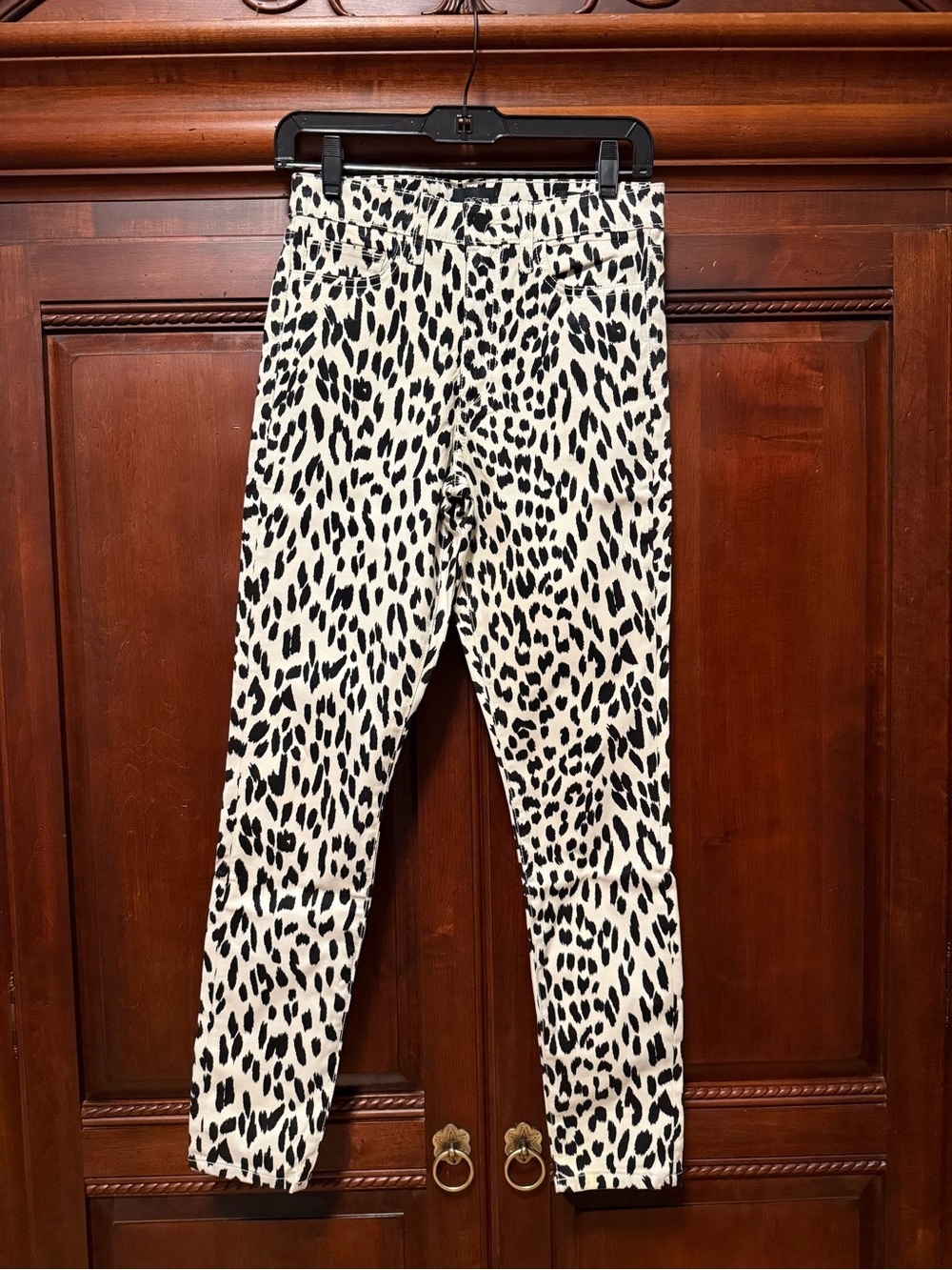 Joe's Jeans Black & White Animal Print Pants